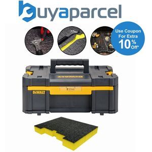 Dewalt Dwst1-70705 Tstak Iii Deep Drawer Stackable Box + Shadowfoam 50mm Insert Dewalt Dwst1-70705 Tstak Iii Deep Drawer Stackable Box + Shadowfoam 50mm Insert
