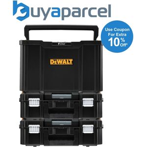 Dewalt Tstak Tool Carry Open Tote Tool Box Carrier Tstak Ii Case - Triple Pack Dewalt Tstak Tool Carry Open Tote Tool Box Carrier Tstak Ii Case - Triple Pack