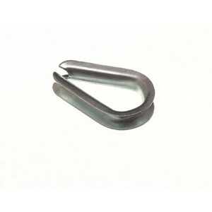 Onestopdiy New 100 X Wire Rope Thimbles Cable Grip U Clamps M6 Bzp Weather Proof Steel - On Onestopdiy New 100 X Wire Rope Thimbles Cable Grip U Clamps M6 Bzp Weather Proof Steel - On