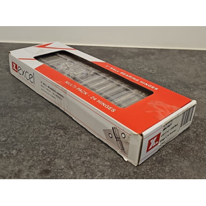 Excel 24 Multipack Door Hinges Ball Bearing 76mm Mx864 Snp Satin Nickel Plate Excel 24 Multipack Door Hinges Ball Bearing 76mm Mx864 Snp Satin Nickel Plate