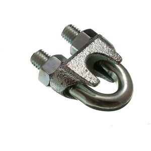 Onestopdiy New 12 X Wire Rope Cable Grip Clamp U Bolt Fixings M16 Bzp Rust Proof Steel - On Onestopdiy New 12 X Wire Rope Cable Grip Clamp U Bolt Fixings M16 Bzp Rust Proof Steel - On