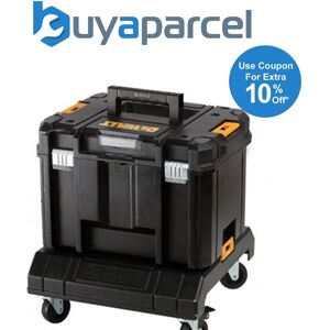 Dewalt Dwst1-71195 Tstak Vi Deep Tool Storage Case With Wheeled Cart Trolley Dewalt Dwst1-71195 Tstak Vi Deep Tool Storage Case With Wheeled Cart Trolley