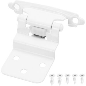 Uxcell 3/8\" Inset Cabinet Door Hinges, 30 Pcs Self Closing Cabinet Hinge White Uxcell 3/8\" Inset Cabinet Door Hinges, 30 Pcs Self Closing Cabinet Hinge White