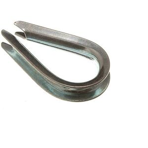 Onestopdiy New 1,000 X Wire Rope Thimbles Cable Grip U Clamps M4 Bzp Weather Proof Steel - Onestopdiy New 1,000 X Wire Rope Thimbles Cable Grip U Clamps M4 Bzp Weather Proof Steel -