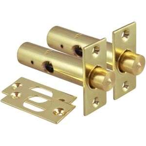 L3340 - Era 838 Door Security Bolt - Key - 60mm Pb Pair + Key Visi L3340 - Era 838 Door Security Bolt - Key - 60mm Pb Pair + Key Visi