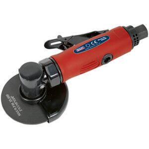 Thatcable Straight Air Cut Off Tool - 75mm Disc - 1/4" Bsp Inlet - Safety Release Trigger Thatcable Straight Air Cut Off Tool - 75mm Disc - 1/4" Bsp Inlet - Safety Release Trigger