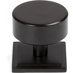 From The Anvil 50444 Aged Bronze Kelso Cabinet Knob - 38mm (Square) From The Anvil 50444 Aged Bronze Kelso Cabinet Knob - 38mm (Square)