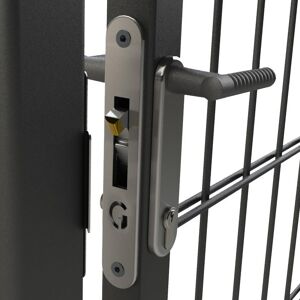 Aldridge L31877 - Gatemaster Ml4 Full Plate Mortice Gate Hook Lock - Ornamental Handles Aldridge L31877 - Gatemaster Ml4 Full Plate Mortice Gate Hook Lock - Ornamental Handles