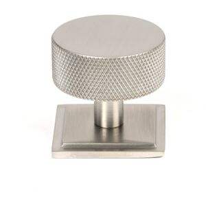 From The Anvil 47099 Satin Ss (304) Brompton Cabinet Knob - 38mm (Square) From The Anvil 47099 Satin Ss (304) Brompton Cabinet Knob - 38mm (Square)