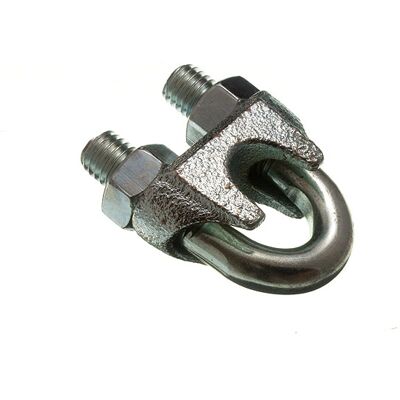 Onestopdiy M16 Wire Rope Clamp - Rust-Proof Steel Onestopdiy M16 Wire Rope Clamp - Rust-Proof Steel