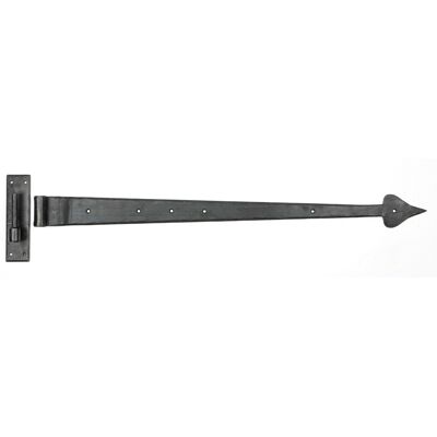 From The Anvil 45595 External Beeswax 35\" Hook & Band Hinge - Cranked (Pair) From The Anvil 45595 External Beeswax 35\" Hook & Band Hinge - Cranked (Pair)