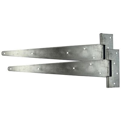 Timco - Pair Of Scotch Tee Hinges - Hot Dipped Galvanised (Size 20\" - 1 Each) Timco - Pair Of Scotch Tee Hinges - Hot Dipped Galvanised (Size 20\" - 1 Each)