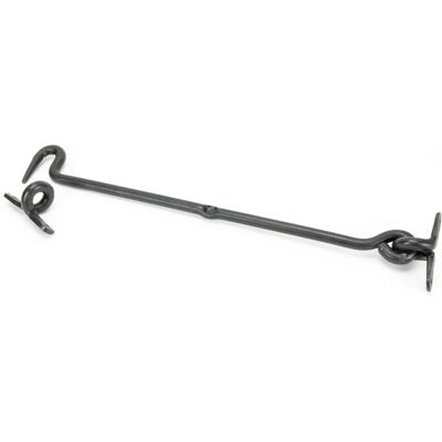 From The Anvil 45610 External Beeswax 18\" Forged Cabin Hook From The Anvil 45610 External Beeswax 18\" Forged Cabin Hook