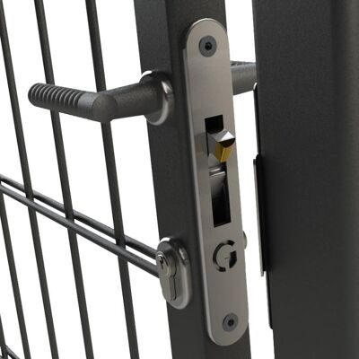 Aldridge L31879 - Gatemaster Ml4 Dual Cover Mortice Gate Hook Lock - Ornamental Handles Aldridge L31879 - Gatemaster Ml4 Dual Cover Mortice Gate Hook Lock - Ornamental Handles