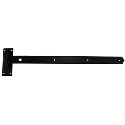 Timco - Straight Band & Hook Plates - Black - 750mm - Hinges Timco - Straight Band & Hook Plates - Black - 750mm - Hinges