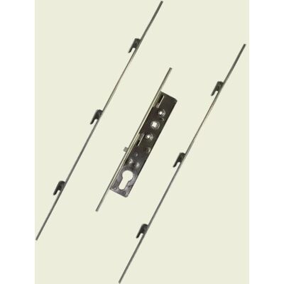 Yale 6 Hook Patio Door Lock Ppl06pm - Silver Yale 6 Hook Patio Door Lock Ppl06pm - Silver
