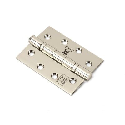 From The Anvil 49582 Polished Nickel 4\" Ball Bearing Butt Hinge (Pair) Ss From The Anvil 49582 Polished Nickel 4\" Ball Bearing Butt Hinge (Pair) Ss