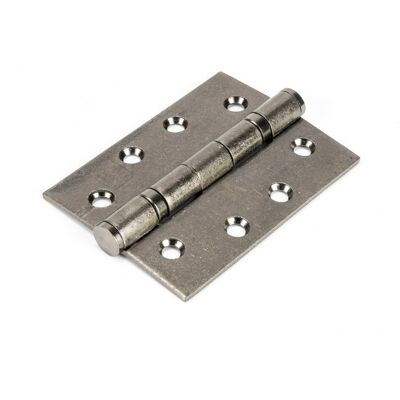 From The Anvil 90027 Pewter 4\" Ball Bearing Butt Hinge (Pair) Ss From The Anvil 90027 Pewter 4\" Ball Bearing Butt Hinge (Pair) Ss