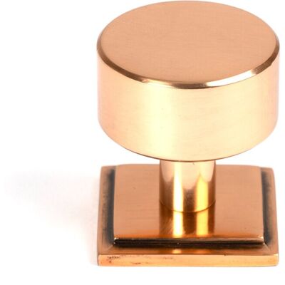 From The Anvil 50465 Polished Bronze Kelso Cabinet Knob - 32mm (Square) From The Anvil 50465 Polished Bronze Kelso Cabinet Knob - 32mm (Square)