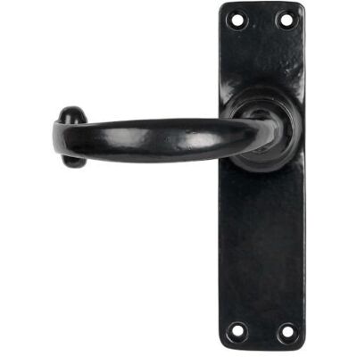 From The Anvil 46574 Black Mf Lever Latch Set From The Anvil 46574 Black Mf Lever Latch Set