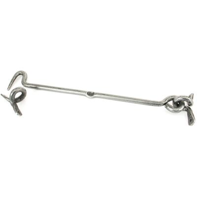 From The Anvil 83797 Pewter 14\" Forged Cabin Hook From The Anvil 83797 Pewter 14\" Forged Cabin Hook