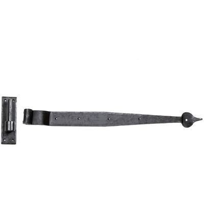 From The Anvil 91471 External Beeswax 24\" Hook & Band Hinge - Cranked (Pair) From The Anvil 91471 External Beeswax 24\" Hook & Band Hinge - Cranked (Pair)