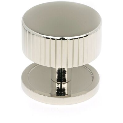 From The Anvil 50395 Polished Nickel Judd Cabinet Knob - 38mm (Plain) From The Anvil 50395 Polished Nickel Judd Cabinet Knob - 38mm (Plain)