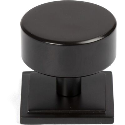 From The Anvil 50444 Aged Bronze Kelso Cabinet Knob - 38mm (Square) From The Anvil 50444 Aged Bronze Kelso Cabinet Knob - 38mm (Square)