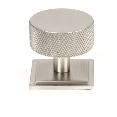 From The Anvil 47099 Satin Ss (304) Brompton Cabinet Knob - 38mm (Square) From The Anvil 47099 Satin Ss (304) Brompton Cabinet Knob - 38mm (Square)