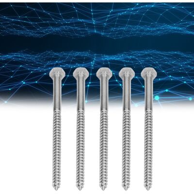 304 Stainless Steel Half Thread Bolt Wood Hex Lag Screws Self Tapping Wood 304 Stainless Steel Half Thread Bolt Wood Hex Lag Screws Self Tapping Wood