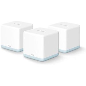 Mercusys Halo H30 (3pk), Whole Home Wifi Mesh System, Ac1200, 867mbps + 300mbps Mercusys Halo H30 (3pk), Whole Home Wifi Mesh System, Ac1200, 867mbps + 300mbps