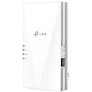 TP-LINK Re500x Ax1500 Wi-Fi Range Extender, White, 2x Antennas, Dual-Band (300+1 TP-LINK Re500x Ax1500 Wi-Fi Range Extender, White, 2x Antennas, Dual-Band (300+1