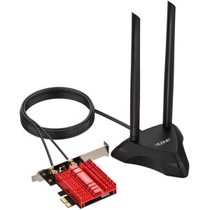 Edup Ax210 Wifi 6e Desktop Pci-E Wireless Network Card External Antenna Stand Adapter Edup Ax210 Wifi 6e Desktop Pci-E Wireless Network Card External Antenna Stand Adapter