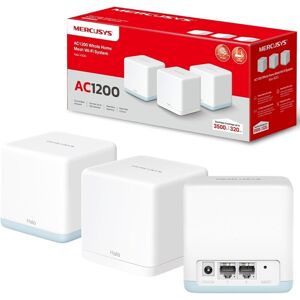Mercusys Ac1200 Whole Home Mesh Wi-Fi System Cover 3,500 Ft² Halo H32g (3-Pack) Mercusys Ac1200 Whole Home Mesh Wi-Fi System Cover 3,500 Ft² Halo H32g (3-Pack)