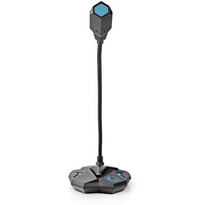 Nedis GMICGU100BK Microphone - Black & Blue - Microphone Nedis GMICGU100BK Microphone - Black & Blue - Microphone