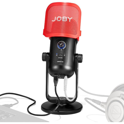 Joby Wavo Pod Usb Condenser Pc Microphone For Streaming, Podcasting, Mute And Ga Joby Wavo Pod Usb Condenser Pc Microphone For Streaming, Podcasting, Mute And Ga