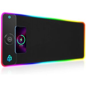 Gim Wireless Charging Rgb Gaming Mouse Pad 15w, Led Mouse Mat 800x300x4mm, 10 L Gim Wireless Charging Rgb Gaming Mouse Pad 15w, Led Mouse Mat 800x300x4mm, 10 L