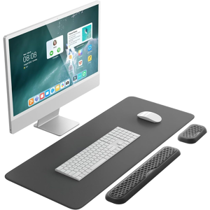 Does Not Apply Ergonomic Keyboard And Mouse Wrist Rest With Large Desk Mat – 3-In-1 Memory Foam Does Not Apply Ergonomic Keyboard And Mouse Wrist Rest With Large Desk Mat – 3-In-1 Memory Foam