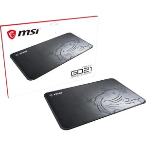 MSI Agility Gd21 - Gaming Mouse Pad, Low Friction Textile Surface, Soft Seamed MSI Agility Gd21 - Gaming Mouse Pad, Low Friction Textile Surface, Soft Seamed