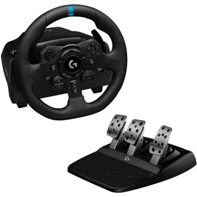 Logitech G923 Steering Wheel And Pedals Of Race Trueforce 1000 Hz Force Logitech G923 Steering Wheel And Pedals Of Race Trueforce 1000 Hz Force
