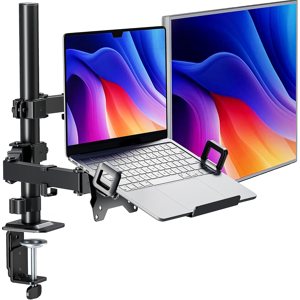 Does Not Apply Monitor Mount And Laptop Stand For Desk, Adjustable Height Monitor Arm Fit Up To Does Not Apply Monitor Mount And Laptop Stand For Desk, Adjustable Height Monitor Arm Fit Up To