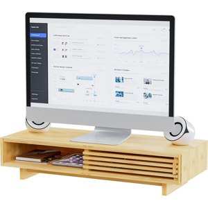 Does Not Apply Computer Monitor Stand With Drawer, Dual Laptop Stand For Desk,Single Monitor Ri Does Not Apply Computer Monitor Stand With Drawer, Dual Laptop Stand For Desk,Single Monitor Ri