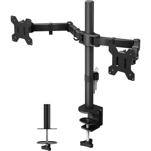 Bontec Dual Monitor Arm For 13-27 Inch Lcd Led Pc Screens, Ergonomic Dual Monito Bontec Dual Monitor Arm For 13-27 Inch Lcd Led Pc Screens, Ergonomic Dual Monito