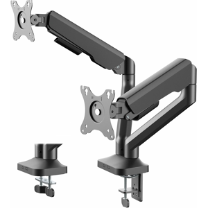Does Not Apply Dual Pneumatic Arm Ultra-Wide Monitor Mount For Up To 35 Inch Screens, Holds 26. Does Not Apply Dual Pneumatic Arm Ultra-Wide Monitor Mount For Up To 35 Inch Screens, Holds 26.