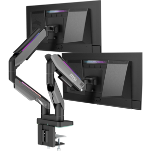 Does Not Apply Mpg Mt201dr - Premium Rgb Dual Monitor Stand Arms, 17-35\" Support, Vesa Compatib Does Not Apply Mpg Mt201dr - Premium Rgb Dual Monitor Stand Arms, 17-35\" Support, Vesa Compatib