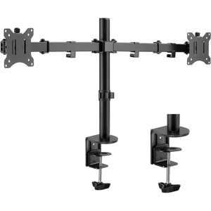 Does Not Apply Dual Monitor Desk Mount - Fully Adjustable Arm For 2 Computer Screens Up To 32 I Does Not Apply Dual Monitor Desk Mount - Fully Adjustable Arm For 2 Computer Screens Up To 32 I