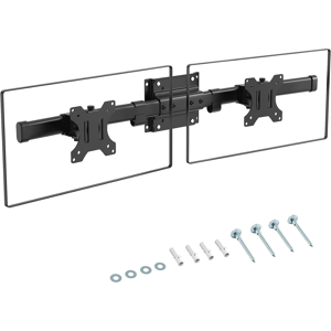 Does Not Apply Dual Monitor Wall Mount, Single Mount To Double For 2 Screens Up To 35 Inch, Max Does Not Apply Dual Monitor Wall Mount, Single Mount To Double For 2 Screens Up To 35 Inch, Max