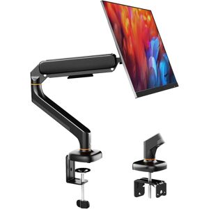 Ibergrif Single Monitor Arm Desk Mount For 13-32 Inch Screen, Ergonomic Height Ibergrif Single Monitor Arm Desk Mount For 13-32 Inch Screen, Ergonomic Height