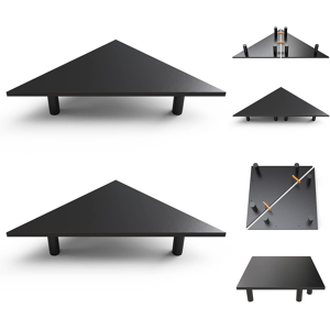 Does Not Apply 2 Pack Corner Monitor Riser,wood & Steel Desktop Height Adjustable 27 Inch Corne Does Not Apply 2 Pack Corner Monitor Riser,wood & Steel Desktop Height Adjustable 27 Inch Corne