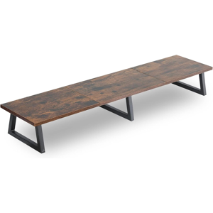 Does Not Apply 42 Inch Large Dual Monitor Riser,Rustic Brown Extra Long Tv Stand Riser Monitor Does Not Apply 42 Inch Large Dual Monitor Riser,Rustic Brown Extra Long Tv Stand Riser Monitor